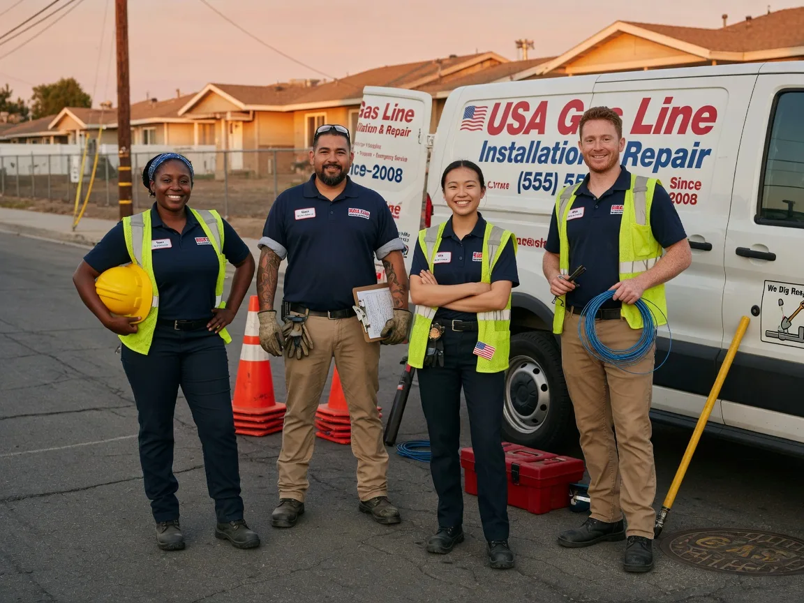 Gas Line Installation company in Rosalie, NE